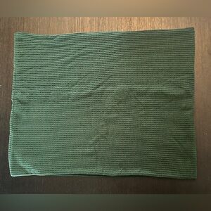 Beyond Yoga Deep Green Waffle Knit Fabric